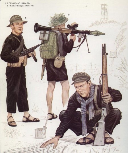 Солдаты вьетконга униформа