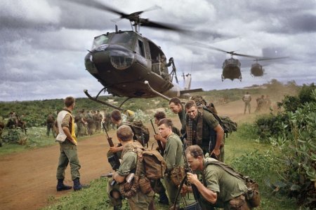 Uh-1 iroquois во вьетнаме