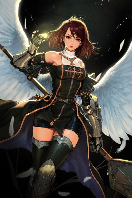 Воительница аниме