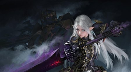 Блондинка воин фэнтези