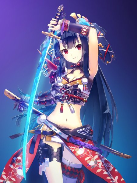 Аниме мечница к