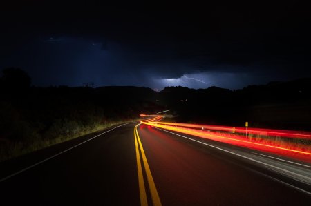 Ночная трасса