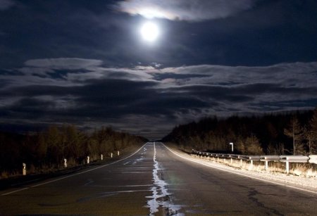 Дорога ночь