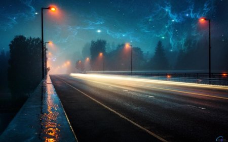 Дорога ночь