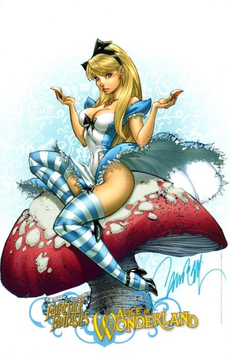 Скотт кэмпбелл алиса в стране чудес