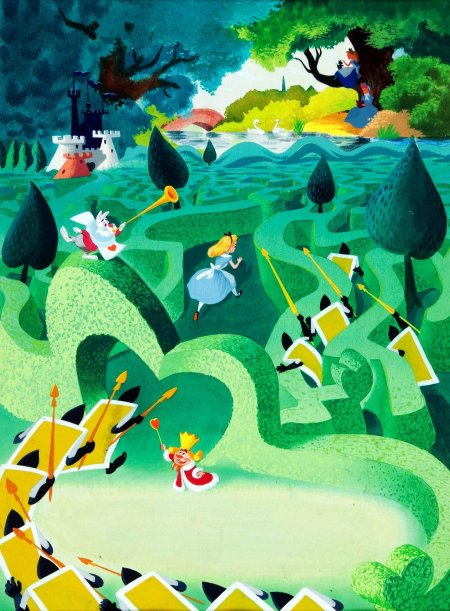 Алиса в стране чудес дисней