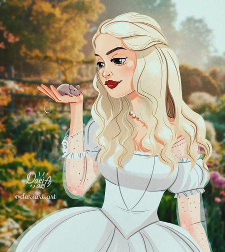 Белая королева алиса