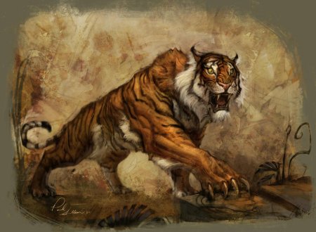 Саблезубый тигр оборотень