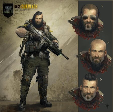 Наемник арт чвк киберпанк