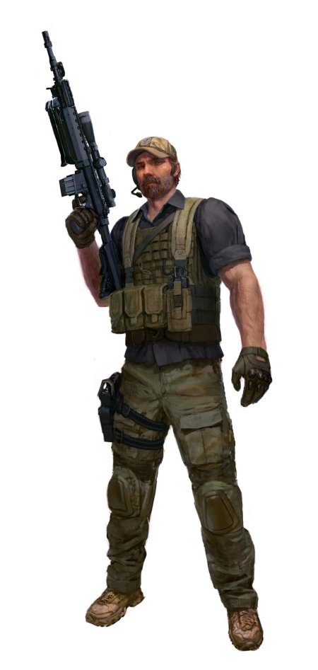 Чвк солдат concept art персонаж