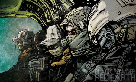 Black powder red earth комикс