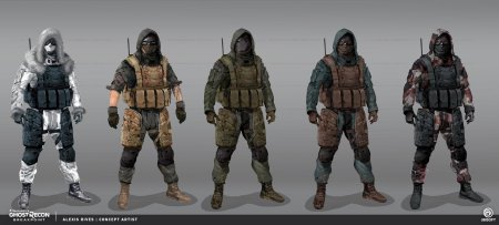 Ghost recon breakpoint костюмы