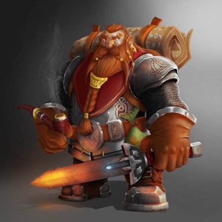 Дворф монах