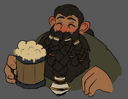 Дворф монах