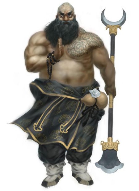 Монах фэнтези