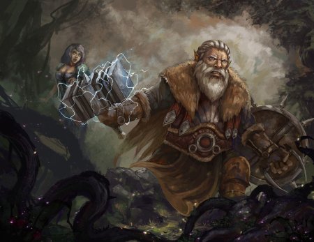 Дварф монах днд