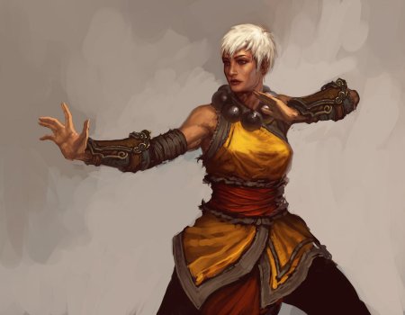 Diablo monk female