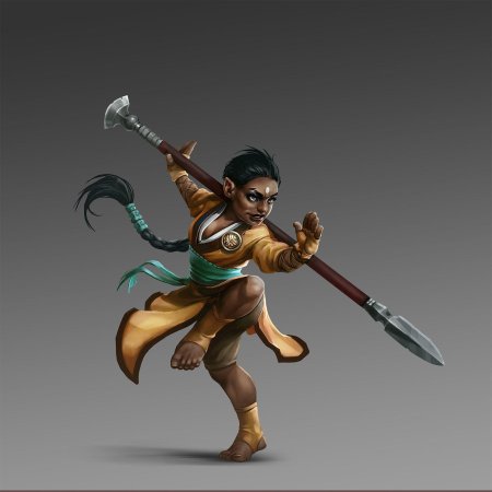 Полурослик днд 5 монах