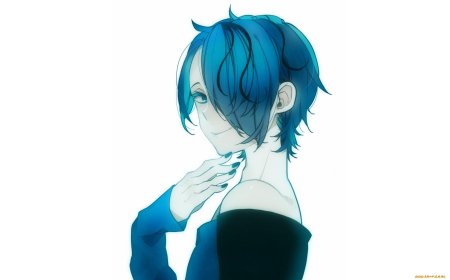 Аниме с синими волосами