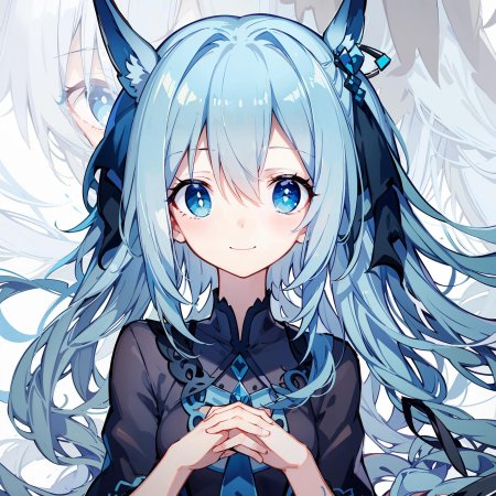 Аниме с синими волосами