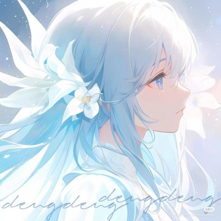 Красивая аниме девушка