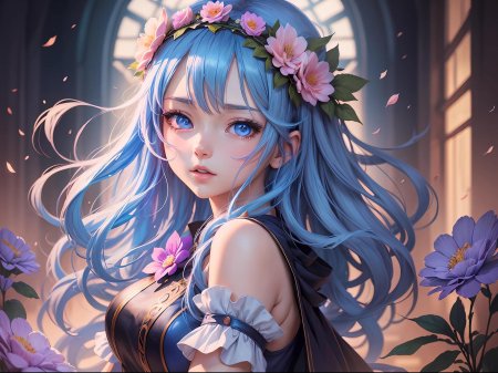 Арт аниме девушки