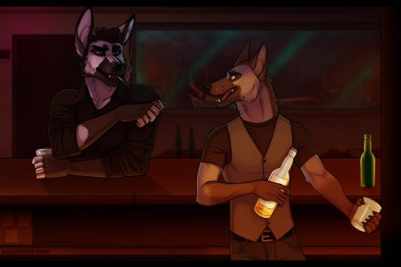 Волки фурри