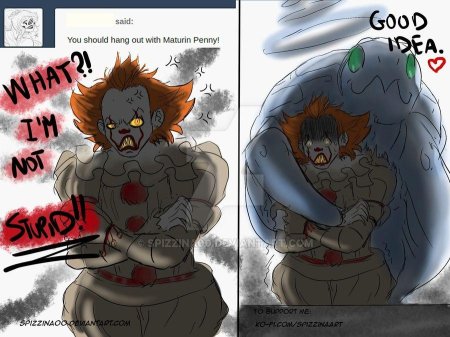 Оно пеннивайз и джорджи шип