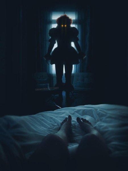 Пеннивайз в темноте