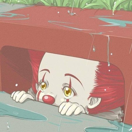 Клоун пеннивайз 2017 аниме