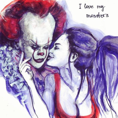 Пеннивайз и беверли любовь