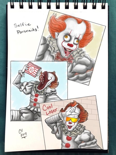 Пеннивайз и джорджи комикс