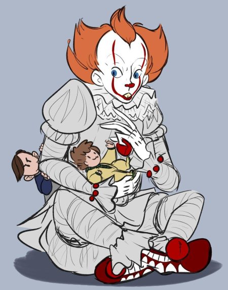 Пеннивайз и джорджи шип