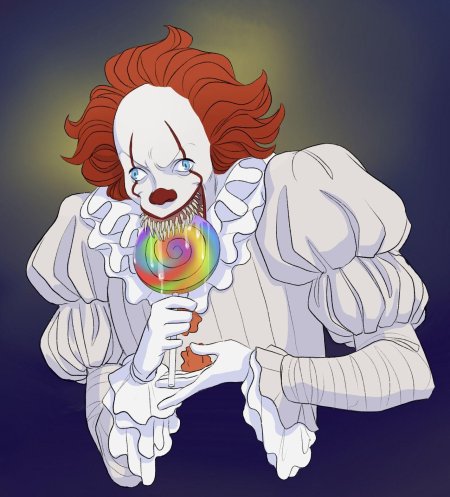 Пеннивайз клоун