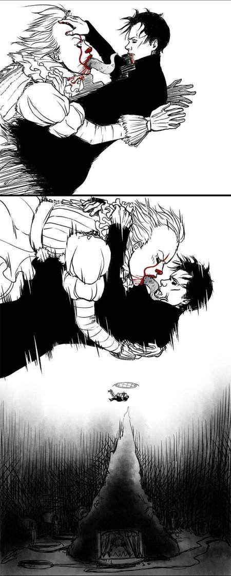 Пеннивайз и билл любовь