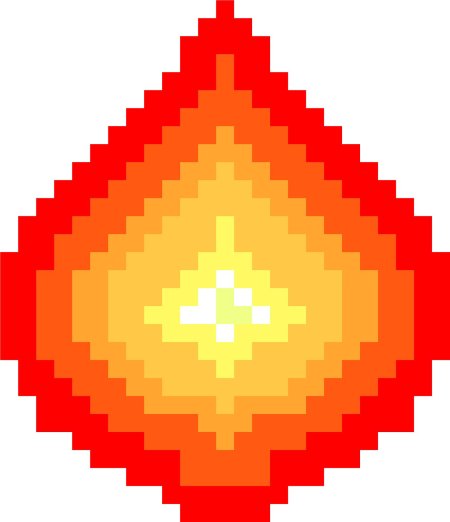 Пиксельный фаербол