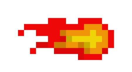 Пиксельный фаербол