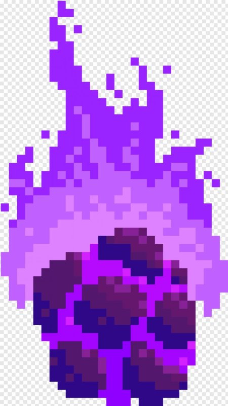 Пиксельный огонь