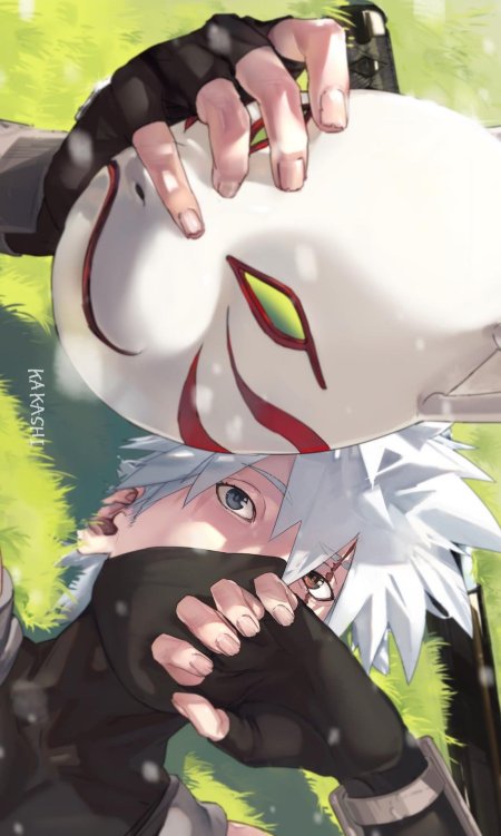 Какаси хатакэ анбу арт