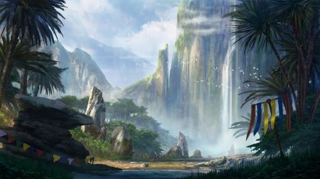 Водопад арт