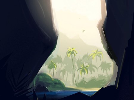 Пейзаж джунгли