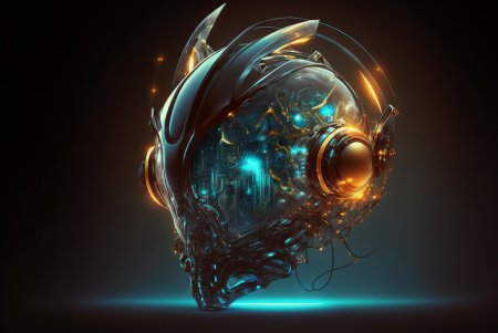 Фантастический шлем арт