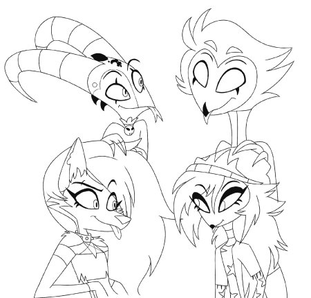 Раскраска адский босс