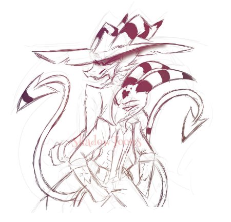 Раскраски адский босс и отель хазбин