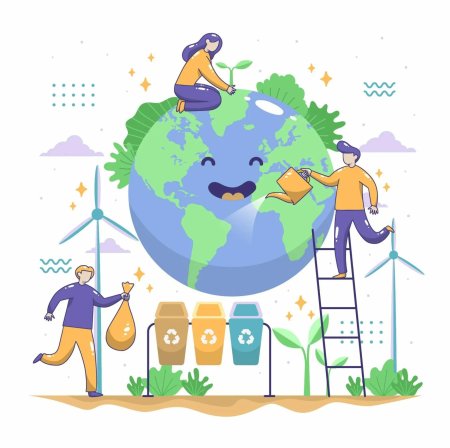 Экология иллюстрация