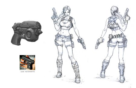 Раскраски из игры том райдер