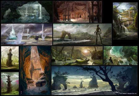 Концепт арт томб райдер