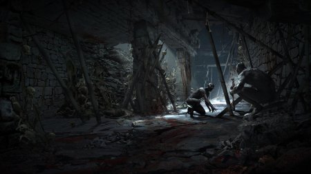 Лара крофт подземный мир