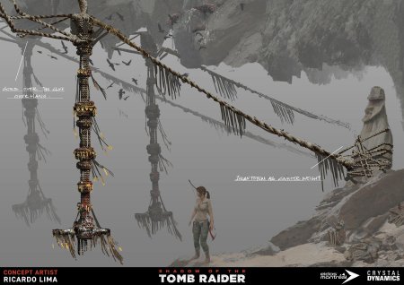 Shadow of the tomb raider концепт арт