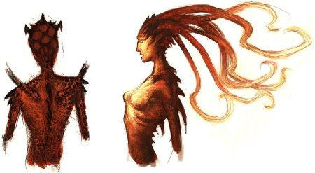 Огненный атронах скайрим